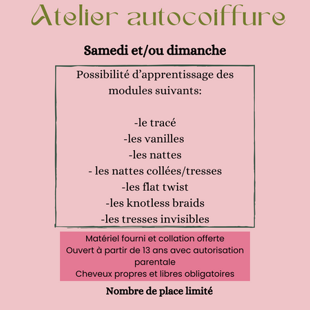 Atelier autocoiffure